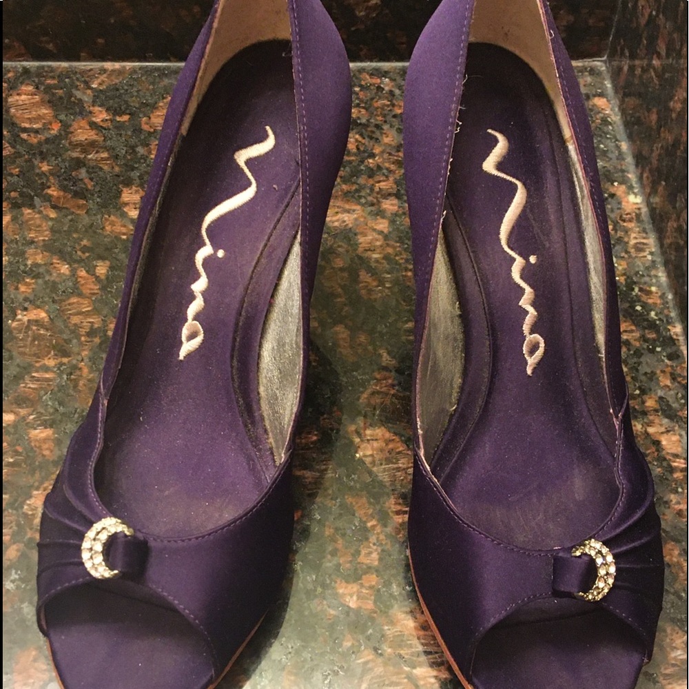 Nina Rhinestone Heels - Picture 3 of 3
